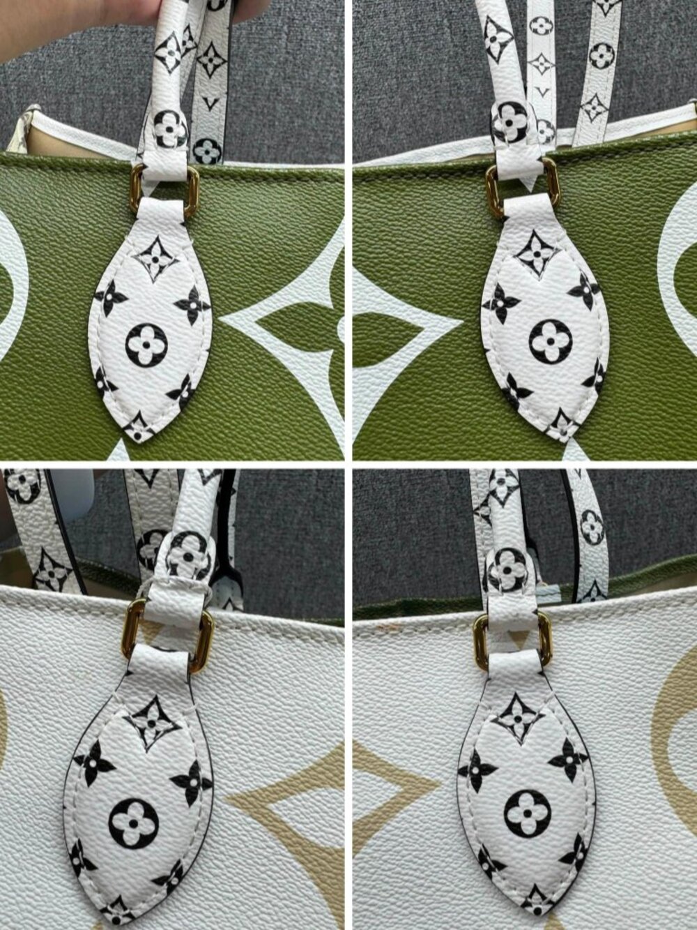 Authentic Louis Vuitton OnTheGo GM Giant Monogram Canvas Tote Bag - Picture 4 of 15